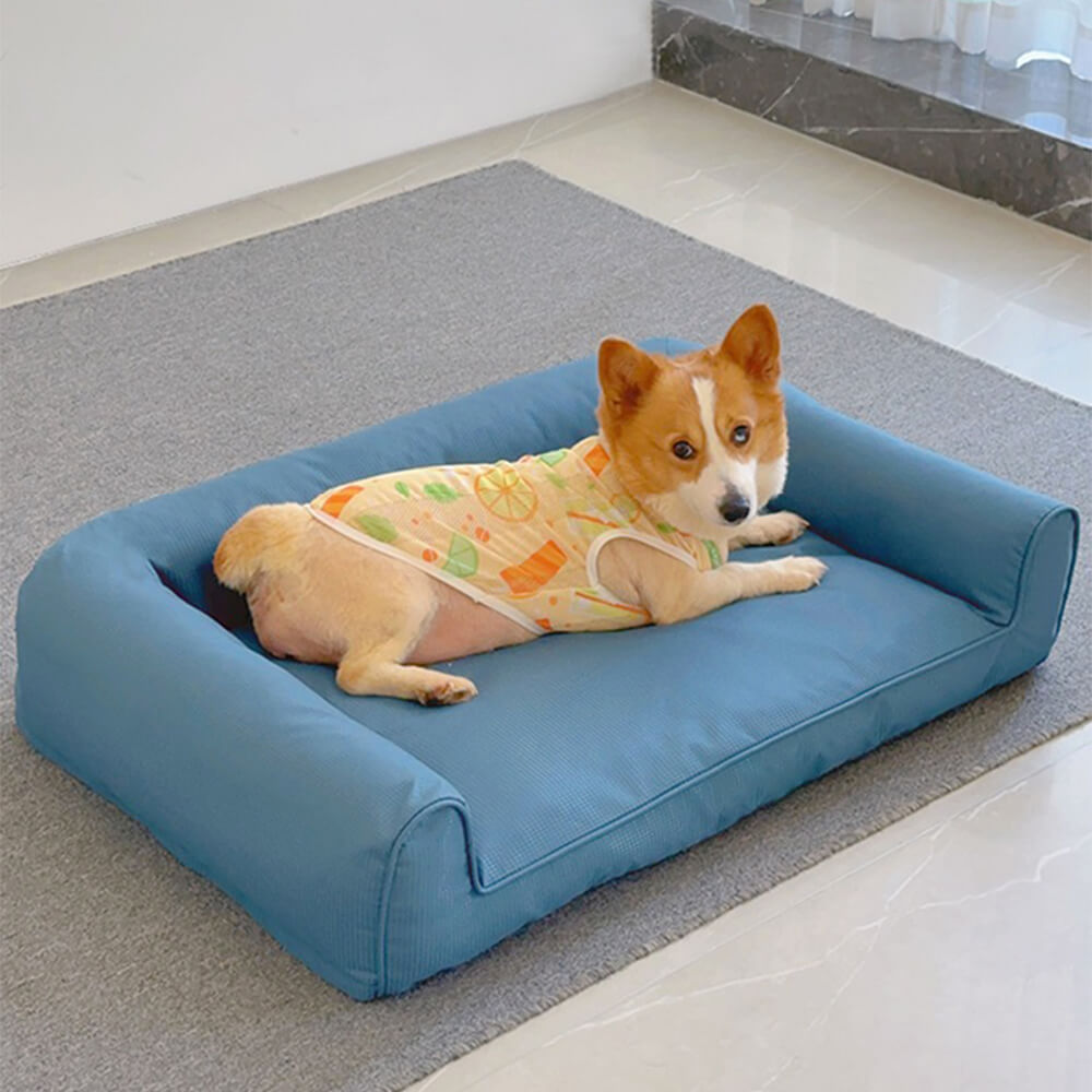 Oxford Cloth Waterproof Detachable Washable Non-Slip Orthopedic Dog Sofa Bed