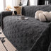 Plush Paw-Patterned Soft Sofa Protector Throw Couch Cover