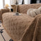 Plush Paw-Patterned Soft Sofa Protector Throw Couch Cover