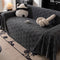 Plush Paw-Patterned Soft Sofa Protector Throw Couch Cover