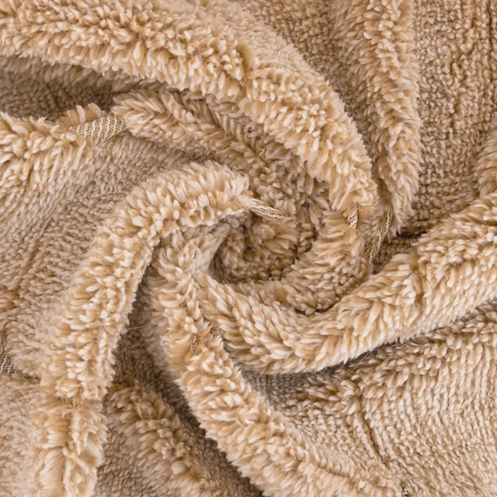 Plush Quilted Classic Checkered Comfortable Thickened Couch Cover