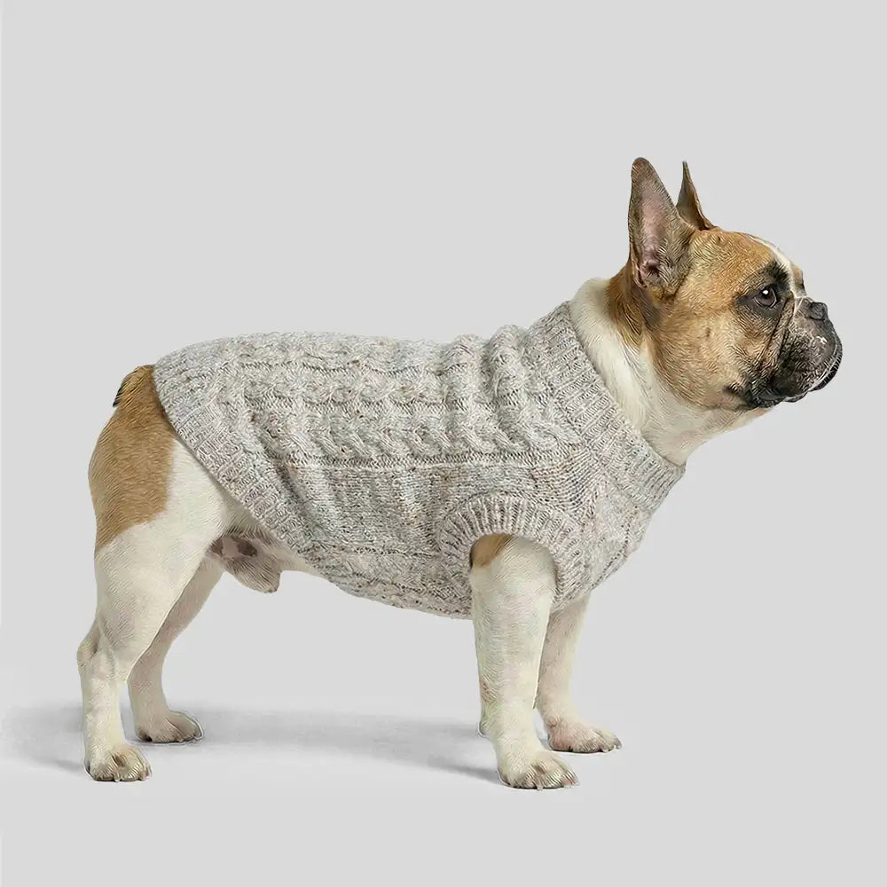 Soft Warm Thick-Knitted Dog Sweater – Designed For Dachshunds, French Bulldogs & Pugs