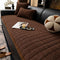 Square Corduroy Anti-Scratch Fabric Pet Friendly Non-Slip Couch Cover