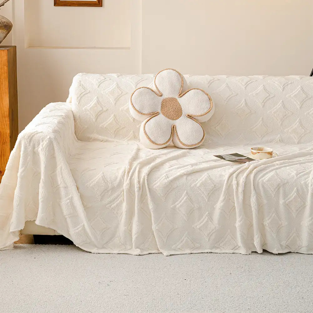 Star Series Plush Multifunctional Sofa Protective Couch Cover