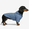 Stylish Dual-Sided Reversible Wear Windproof Outdoor Dog Jacket