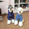 Stylish Dual-Sided Reversible Wear Windproof Outdoor Dog Jacket
