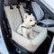 Water-Repellent PU Leather Scratch-Resistant Car Travel Dog Car Seat Bed