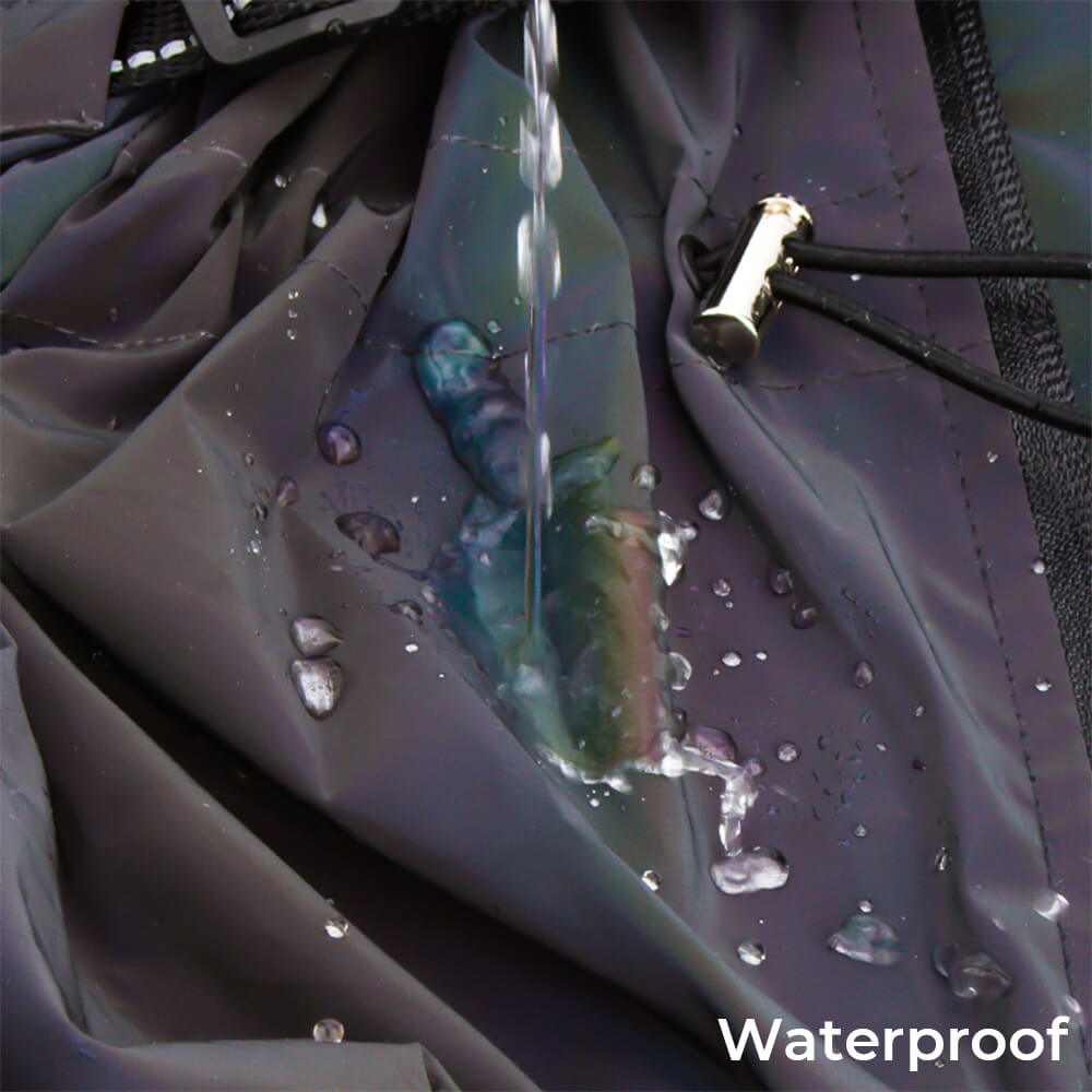 Waterproof Breathable Lightweight Rain Jacket Outdoor Dog Raincoat