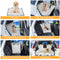 Cubierta de asiento para perros de automóvil múltiple impermeable: protector de asiento trasero convertible para mascotas
