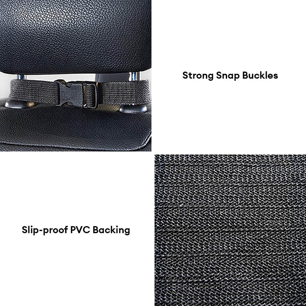 Cubierta de asiento para perros de automóvil múltiple impermeable: protector de asiento trasero convertible para mascotas