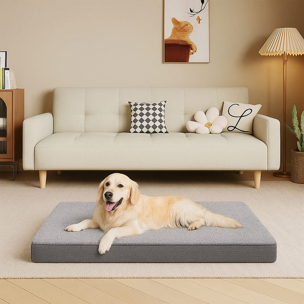 Waterproof Orthopedic Removable Memory Foam Large Dog Bed