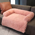 Calming Furniture Protector Dog Bed - Fuzzy Backrest - FUNNYFUZZY