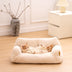 Vintage Leisure Diamond Dog & Cat Sofa Bed - FUNNYFUZZY