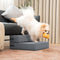 Waterproof Washable PU Leather Modular Multi-Level Pet Stairs