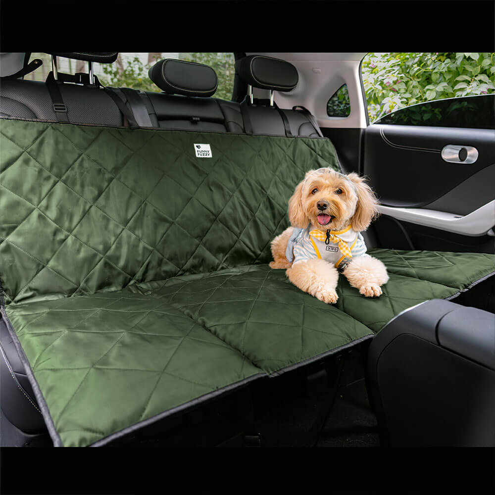 Lit de siège arrière de voiture pliable pour chien, portable et imperméable, voyage