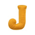 Velvet Letter Hugging Sofa Pillow