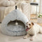 Warm Plush Cozy Hideaway Cat Cave Dog Bed