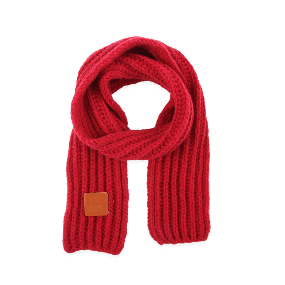 Knitted Dog Scarf - Soft and Warm Winter Accessory for Small Breeds