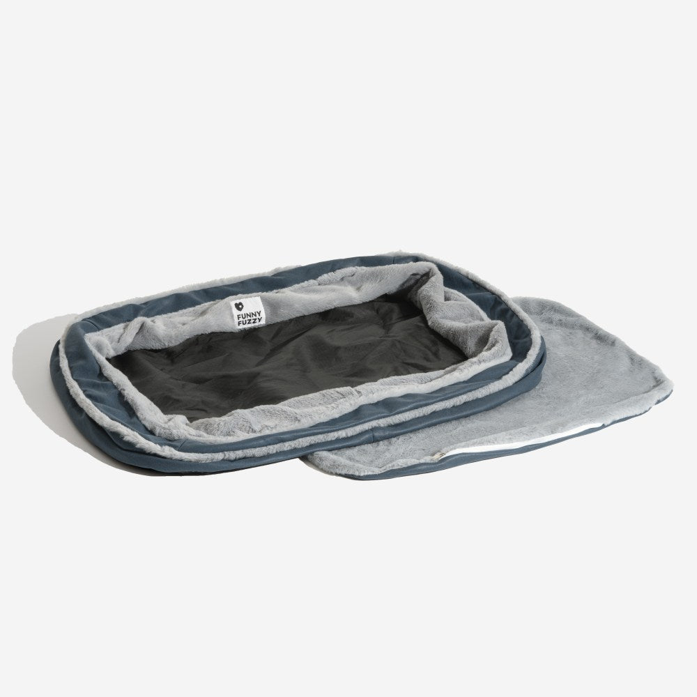 Funda de cama - Cama ortopédica para perros, cama grande, cálida y profunda para dormir