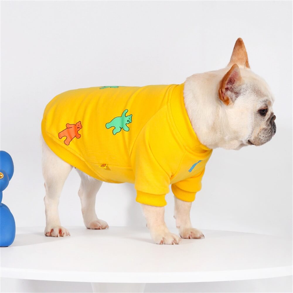 Spring-Ready Cute Dog Clothes for Small and Medium Breeds