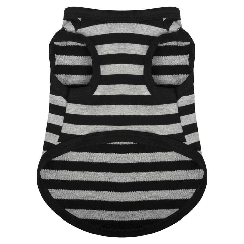 Summer Cotton Thin Striped Vest Pet Clothes