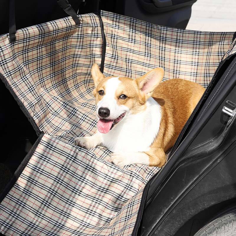 Housse de siège de voiture imperméable et épaisse pour chien