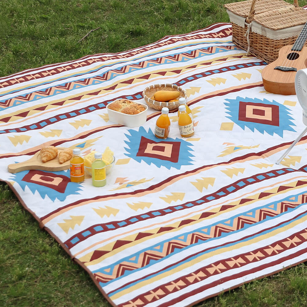 Marokkanische Outdoor-Ultraschall-wasserdichte, faltbare Picknickmatte