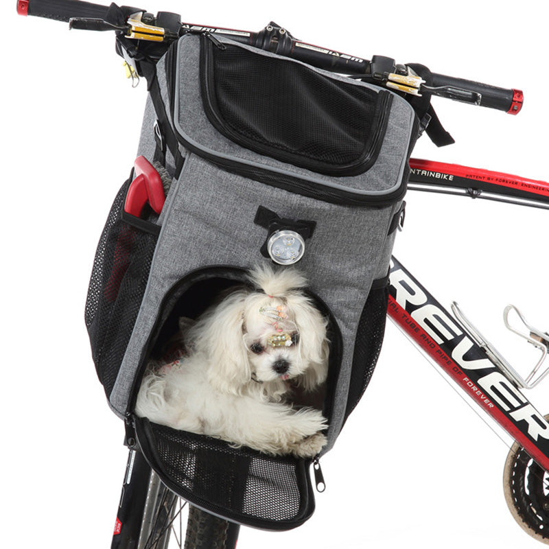 Sac à dos multifonctionnel pour porte-vélos pour chien et chat