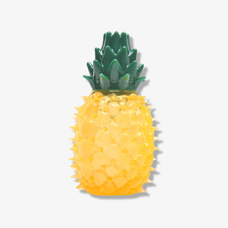 Teething Rubber Water-filled Frozen Fruit Shape Dog Toys