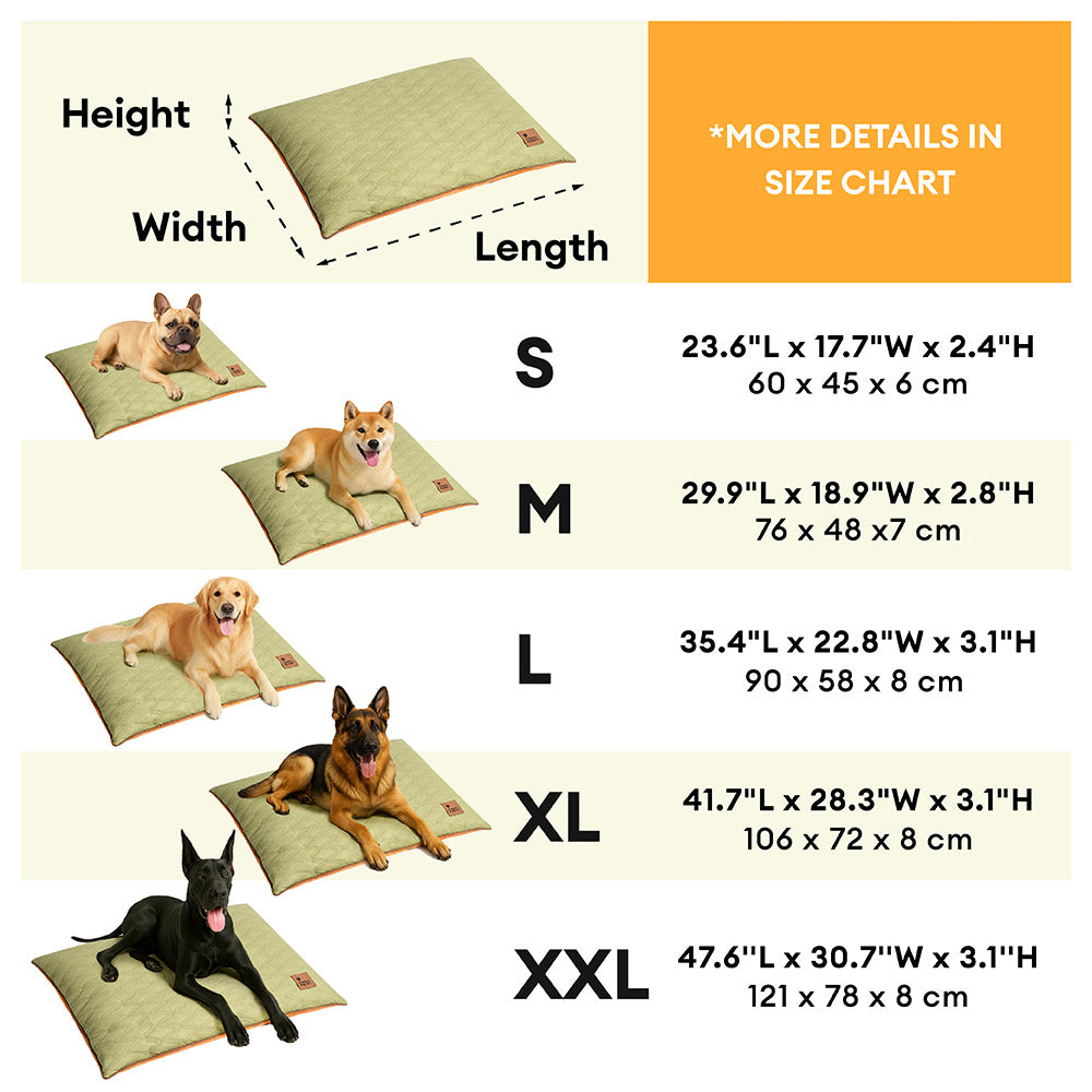 Alfombra de perros calmante de doble cara repelente de agua de lujo