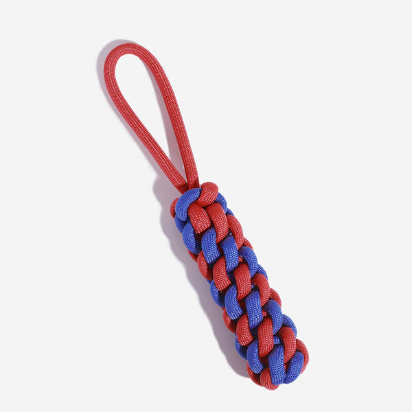 Braided Rope Stick Tug Dog Toy - Color Clash - FUNNYFUZZY