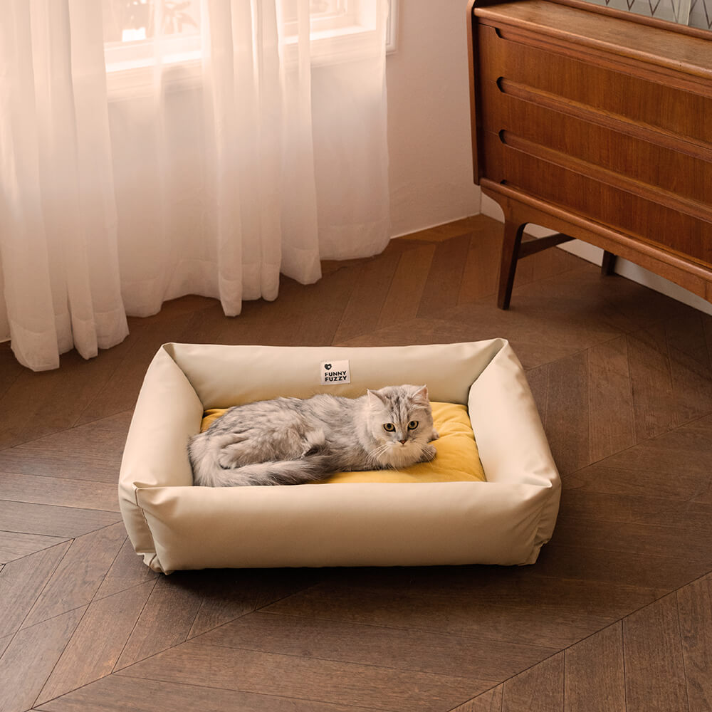 Leathaire Waterproof Cozy Pet Dog Bed
